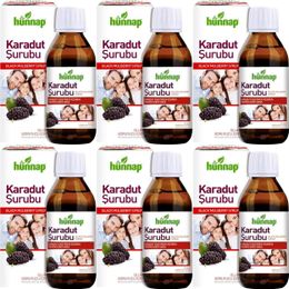 Hünnap 6x50 ml Karadut Şurubu