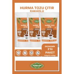 Hurma Aşkı 3x150 gr Çıtır Kakaolu Hurma Tozu