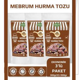 Hurma Aşkı 3x300 gr Mebrum Hurma Tozu