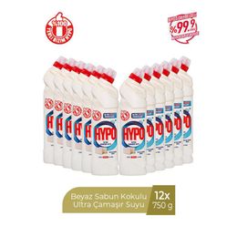 Hyper Hypo 12x750 ml Beyaz Sabun Ultra Çamaşır Suyu