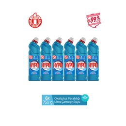 Hyper Hypo 6x750 gr Okaliptus Ultra Çamaşır Suyu
