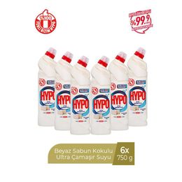 Hyper Hypo 6x750 ml Beyaz Sabun Ultra Çamaşır Suyu