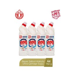 Hyper Hypo Beyaz Sabun 4x750 gr Ultra Çamaşır Suyu