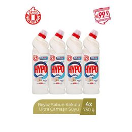 Hyper Hypo Beyaz Sabun 4x750 gr Ultra Çamaşır Suyu