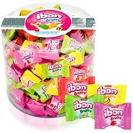 Ibon 1 kg Sütlü Meyveli Şeker Silindir