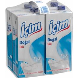 İçim 1 lt Tam Yağlı Pastörize Süt