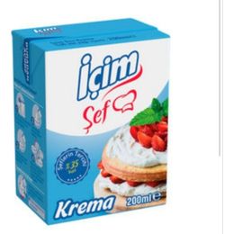 İçim 200 ml Az Yağlı Krema