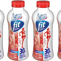 İçim Çilekli 400 ml Fit Protein Süt