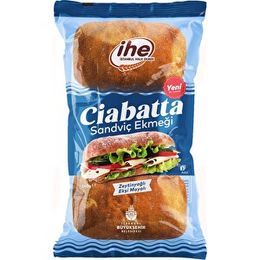 İhe 3x240 gr Ciabatta Sandviç Ekmeği