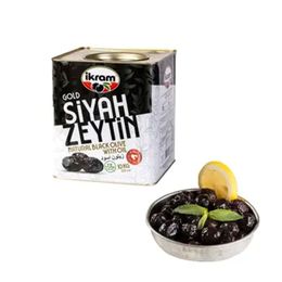 İkram Gold 10 kg Gemlik Doğal Yağlı Sele Siyah Zeytin