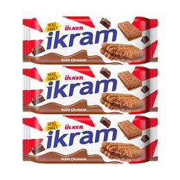 İkram Kremalı Çikolatalı 84 gr Bisküvi