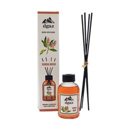 Ilgaz Bambu Çubuklu Sandal Ağacı 110 ml Reed Diffuser Oda Kokusu