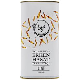 İlya 1 lt Organik Soğuk Sıkım Zeytinyağı