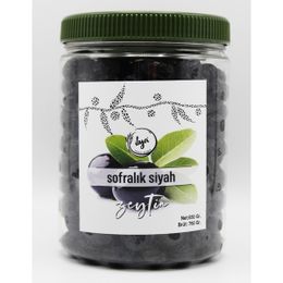 İlya 650 gr Organik Sofralık Siyah Zeytin