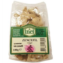 İnci 100 gr Kök Zencefil