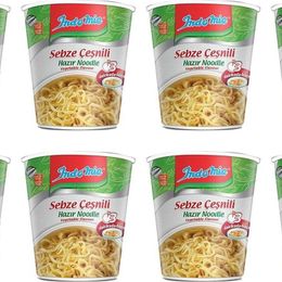 İndomie 8x60 gr Sebzeli Bardak Noodle