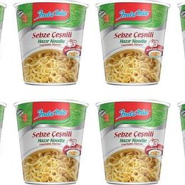 İndomie 8x60 gr Sebzeli Bardak Noodle