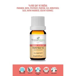 Intense Natural 10 ml Greyfurt Uçucu Yağı