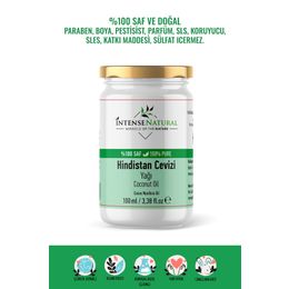 Intense Natural 100 ml Soğuk Sıkım Hindistan Cevizi Yağı