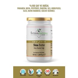 Intense Natural Soğuk Sıkım 100 ml Shea Butter