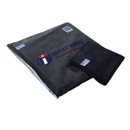 Intermop Siyah 10'lu Mikrofiber Kalın Dokulu 40x40 Temizlik Bezi