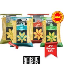 İpek 4x1 kg Bulgur Seti