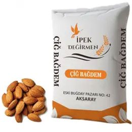 İpek Değirmen 1 kg Çiğ Badem İçi Yerli Yağlı İri Jumbo Lüks Kuruyemiş