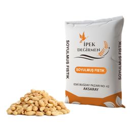 İpek Değirmen 1 kg Kavrulmuş Şak Fıstık İçi Tuzsuz Kabuksuz Fıstık