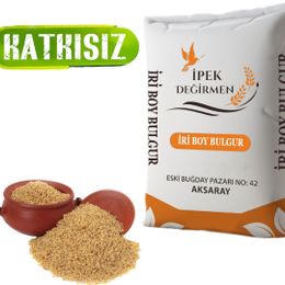 İpek Değirmen 1 kg Orta Boy Bulgur Doğal Köy Bulguru Kepeksiz Pilavlık Bulgur