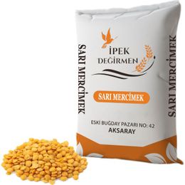 İpek Değirmen 1 kg Yerli Köy Sarı Mercimek