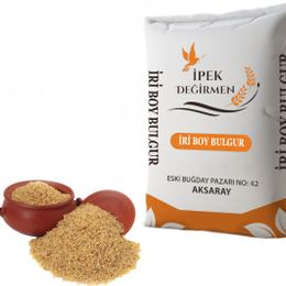 İpek Değirmen 10 kg İri Boy Bulgur Doğal Köy Bulguru Kepeksiz Pilavlık Bulgur