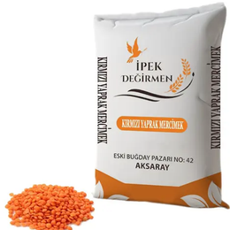 İpek Değirmen 10 kg Yerli Kırmızı Yaprak Mercimek