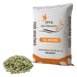 İpek Değirmen 10 kg Yerli Yeşil Mercimek