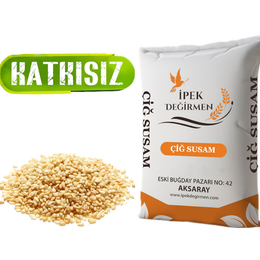 İpek Değirmen 2 kg Çiğ Susam Kurabiye Simit İçin İdeal Baharat