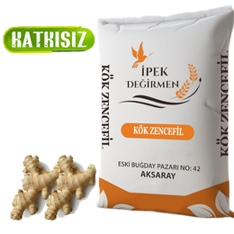 İpek Değirmen 2 kg Kök Zencefil Çay Tarifi İçin İdeal Baharat