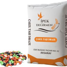 İpek Değirmen 2 kg  Renkli Çakıl Taşı Çikolata Draje Kahve İkramı
