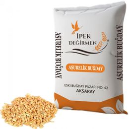 İpek Değirmen 3 kg Aşurelik Beyaz Dövme Buğday Yarması