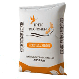 İpek Değirmen 3 kg Glutensiz Yerli Kırmızı Yaprak Mercimek