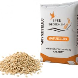 İpek Değirmen 3 kg Soyulmuş Arpa Kabuksuz Doğal Katkısız Taş Değirmen