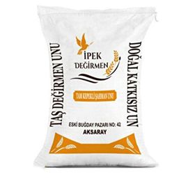 İpek Değirmen 5 kg Tam Buğday Unu Tam Kepekli Şahman Kırmızı Köy Unu