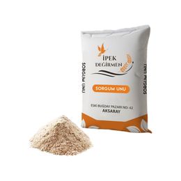 İpek Değirmen 5 kg Taş Değirmen Glutensiz Beyaz Sorgum Tohumu Unu
