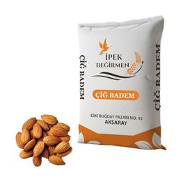 İpek Değirmen İri Jumbo Çiğ Badem İçi 2 KG