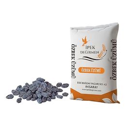 İpek Değirmen Özbek Üzümü Çekirdeksiz Kara Üzüm 2 kg