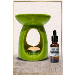 İpek Naturel Özel Üretim Lavanta Esansı Ve Yeşil Buhurdanlık