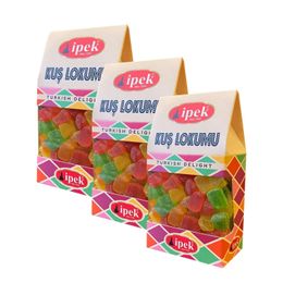İpek Pişmaniye 100 gr Karışık Meyve Aromalı Kuş Lokumu