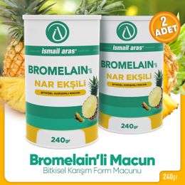 İsmail Aras 240 gr Bromelain'li Nar Ekşili Form Macunu