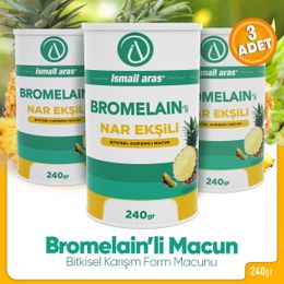 İsmail Aras 240 gr Bromelain'li Nar Ekşili Form Macunu