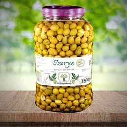 İzorya 3.5 kg Kırma Yeşil Zeytin