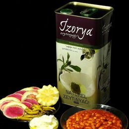 İzorya 5 lt Naturel Birinci Zeytinyağı