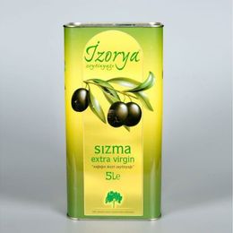 İzorya 5 lt Teneke Naturel Sızma Zeytinyağı
